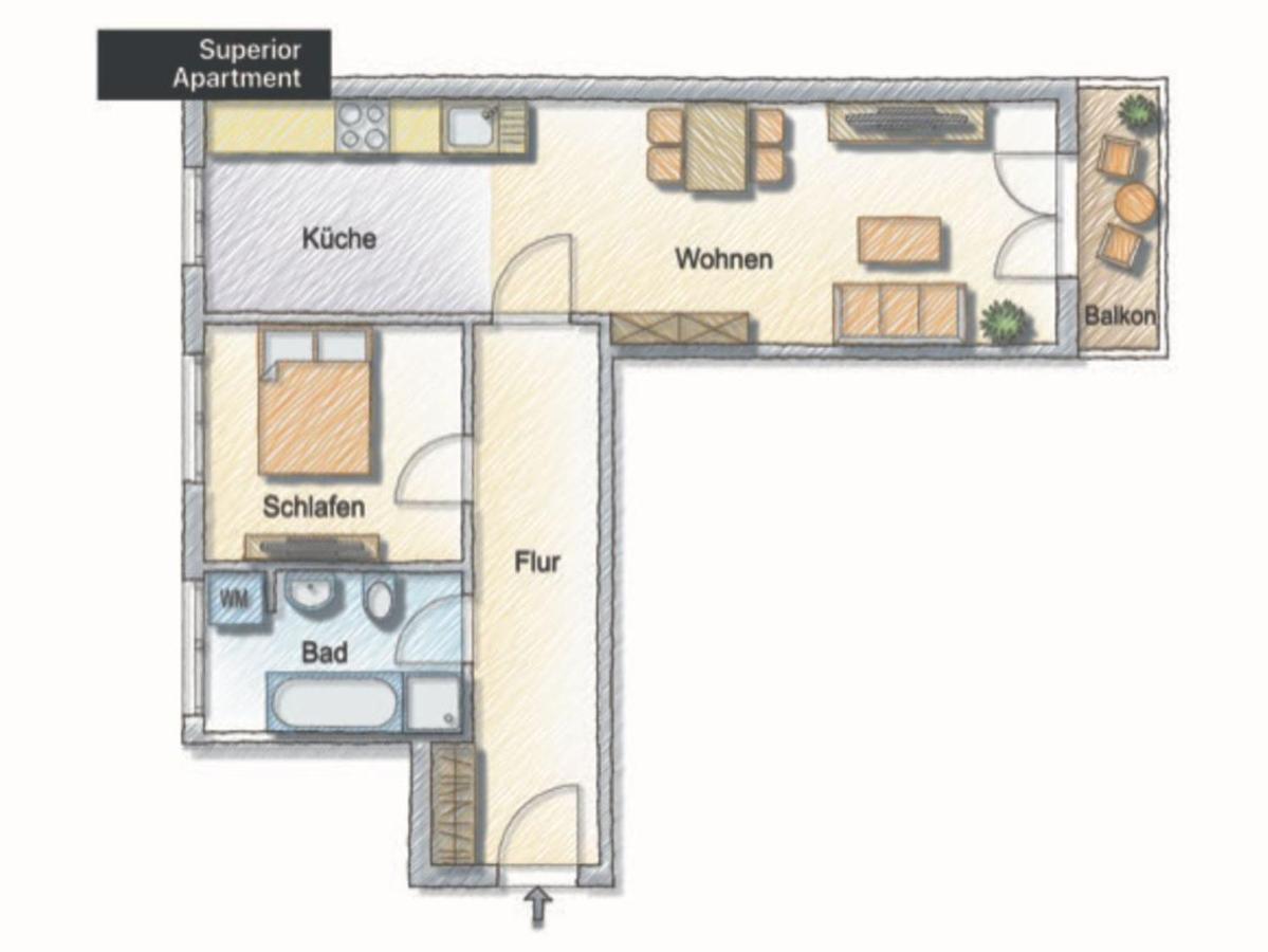 Апартаменты Schwarzwald Loft Баден-Баден Экстерьер фото